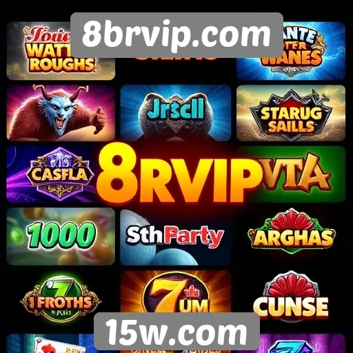 Jogos populares disponíveis no 8brvip.com
